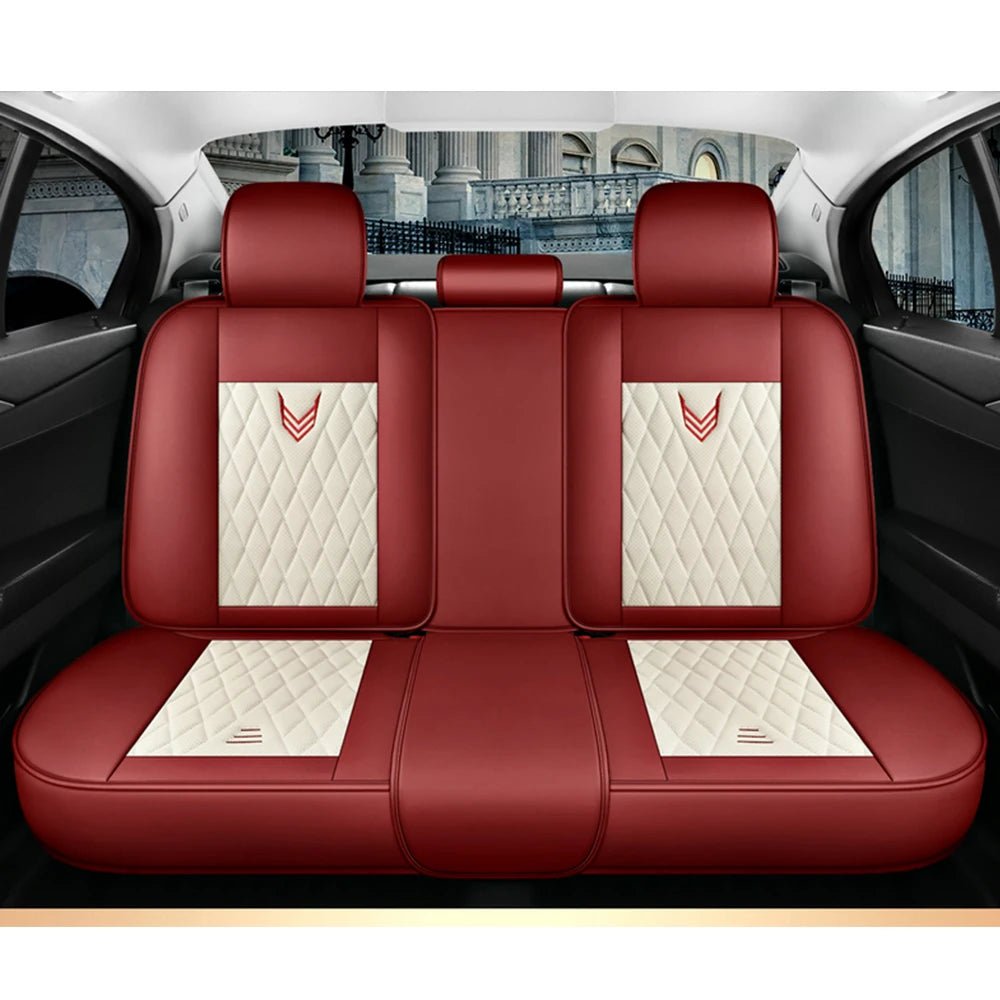 Premium Leather Car Seat Covers for Renault Megane 2, 3, Fluence, Scenic, Clio, Captur, Kadjar, Logan 2, Duster, Arkana, and Kangoo - DriveNova