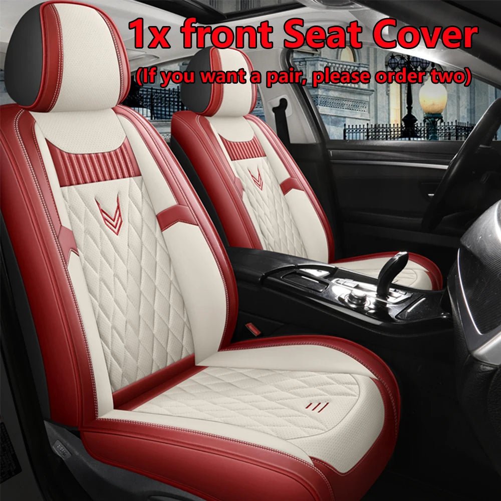 Premium Leather Car Seat Covers for Renault Megane 2, 3, Fluence, Scenic, Clio, Captur, Kadjar, Logan 2, Duster, Arkana, and Kangoo - DriveNova