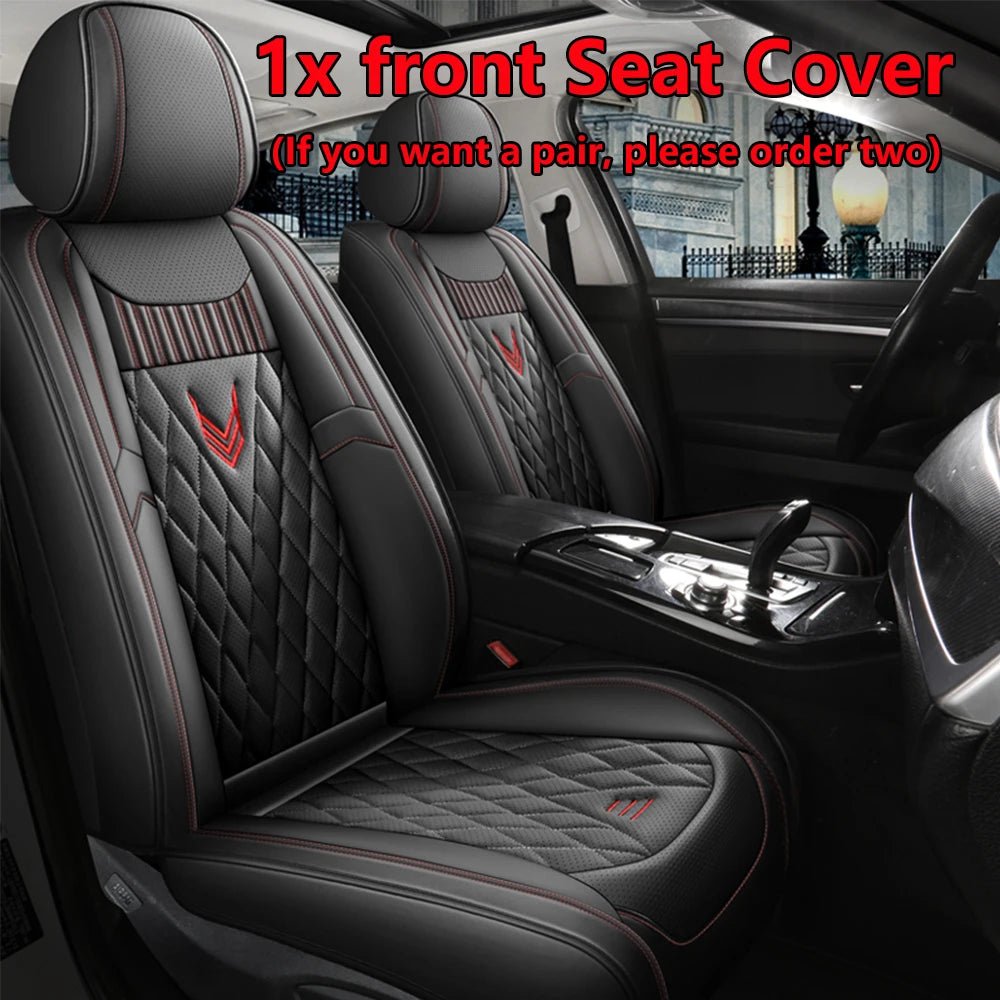Premium Leather Car Seat Covers for Renault Megane 2, 3, Fluence, Scenic, Clio, Captur, Kadjar, Logan 2, Duster, Arkana, and Kangoo - DriveNova