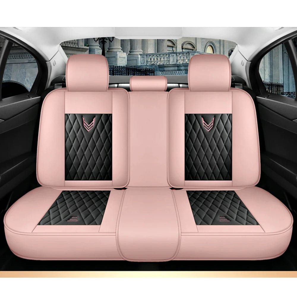Premium Leather Car Seat Covers for Renault Megane 2, 3, Fluence, Scenic, Clio, Captur, Kadjar, Logan 2, Duster, Arkana, and Kangoo - DriveNova