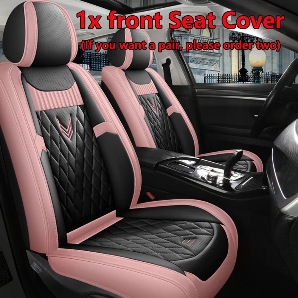 Premium Leather Car Seat Covers for Renault Megane 2, 3, Fluence, Scenic, Clio, Captur, Kadjar, Logan 2, Duster, Arkana, and Kangoo - DriveNova