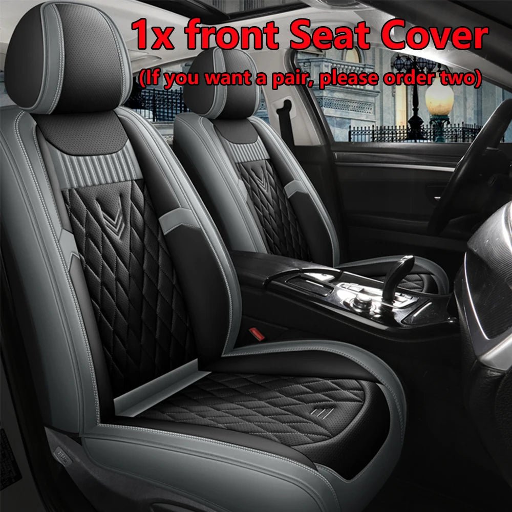 Premium Leather Car Seat Covers for Renault Megane 2, 3, Fluence, Scenic, Clio, Captur, Kadjar, Logan 2, Duster, Arkana, and Kangoo - DriveNova