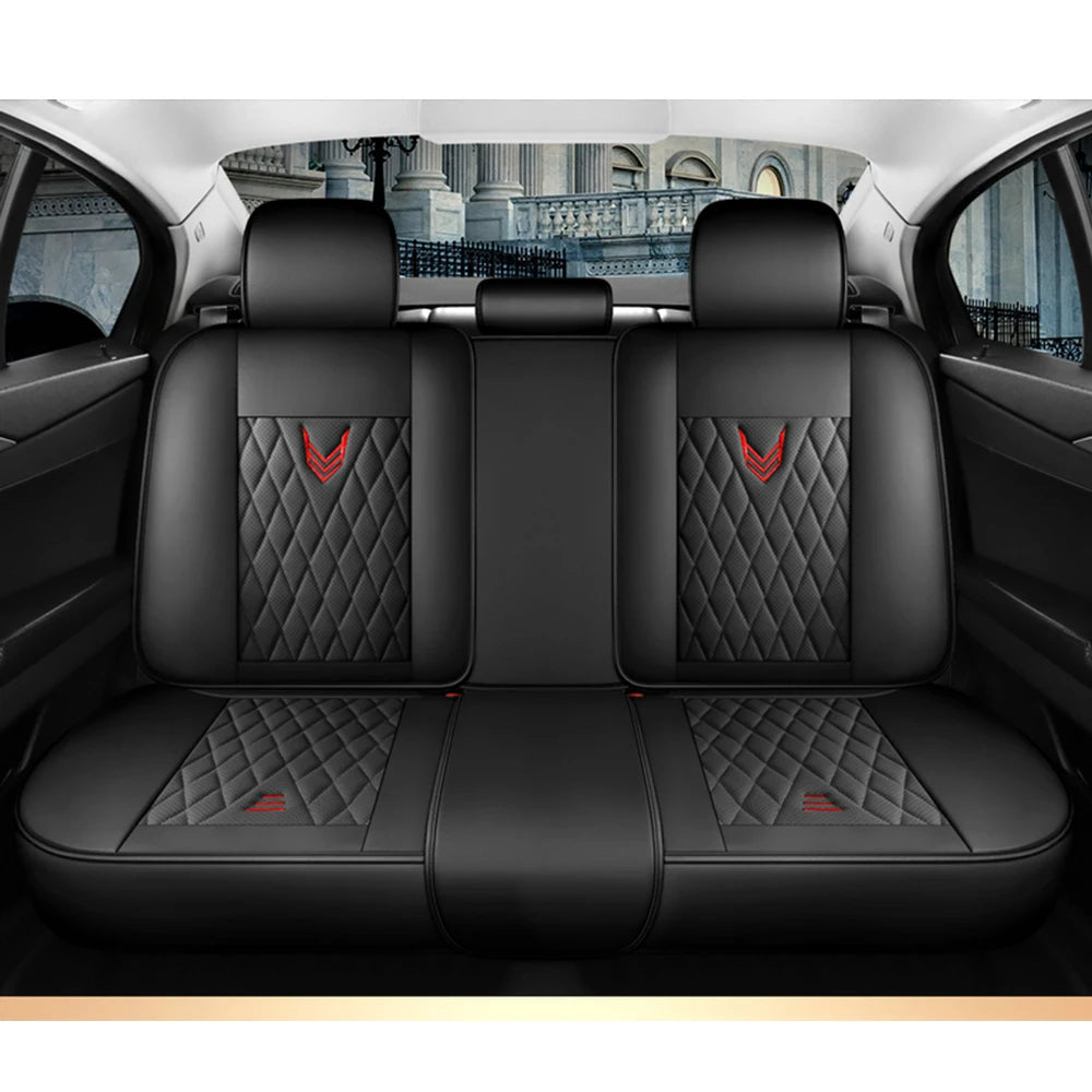 Premium Leather Car Seat Covers for Renault Megane 2, 3, Fluence, Scenic, Clio, Captur, Kadjar, Logan 2, Duster, Arkana, and Kangoo - DriveNova