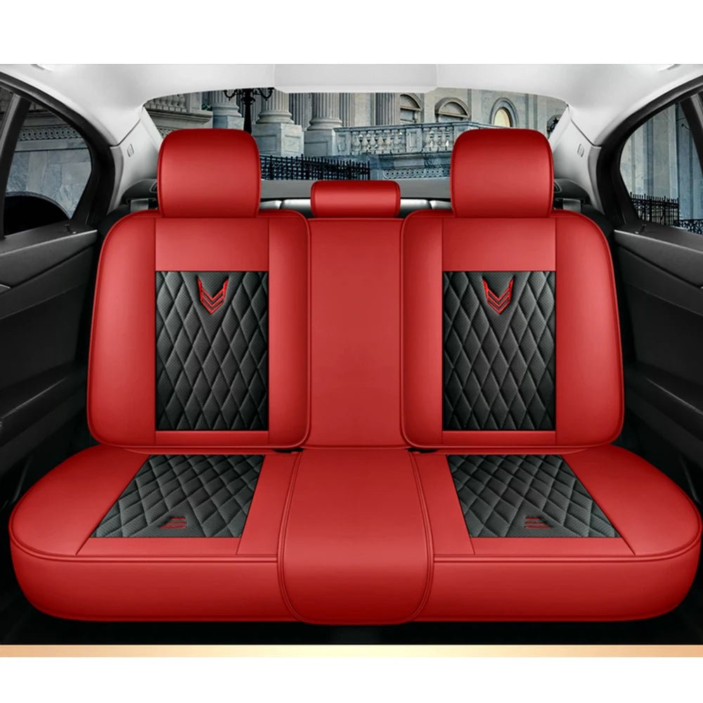 Premium Leather Car Seat Covers for Renault Megane 2, 3, Fluence, Scenic, Clio, Captur, Kadjar, Logan 2, Duster, Arkana, and Kangoo - DriveNova