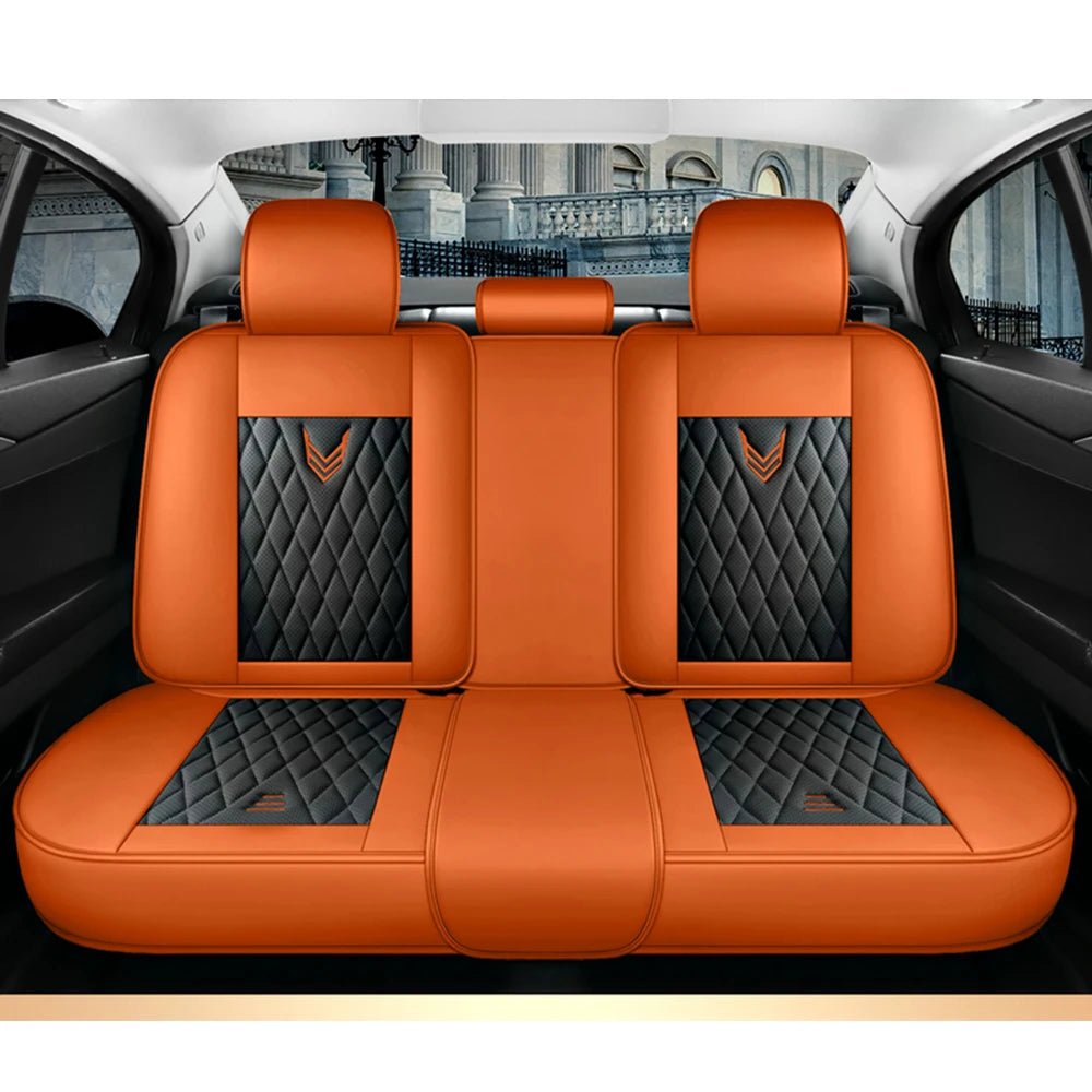 Premium Leather Car Seat Covers for Renault Megane 2, 3, Fluence, Scenic, Clio, Captur, Kadjar, Logan 2, Duster, Arkana, and Kangoo - DriveNova