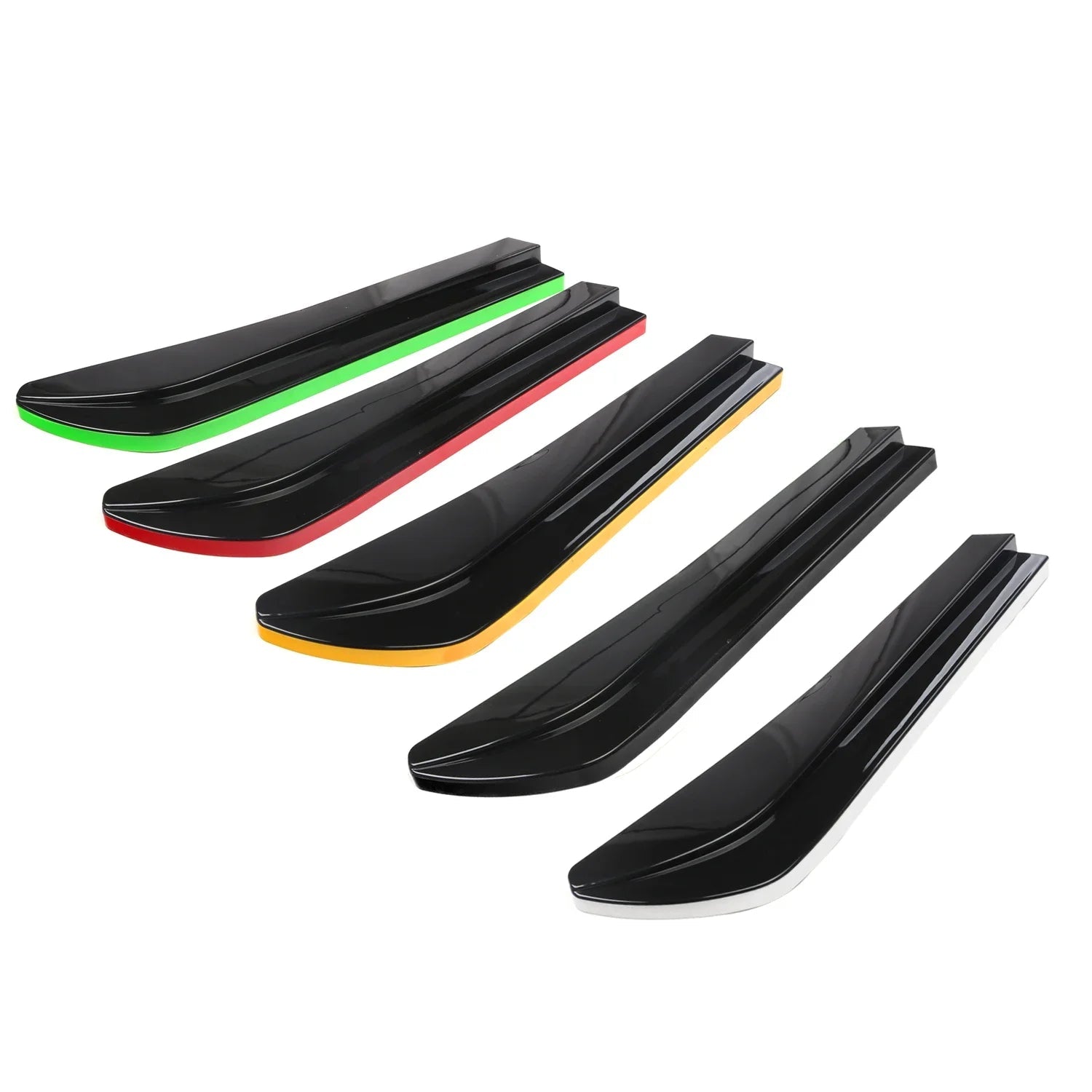 Rear Bumper Splitter Diffuser Spoiler Kit Canard Diffuser Protector Decorations Body Styling Universal Car Exterior Accessories - DriveNova