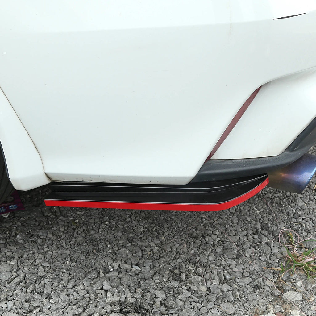 Rear Bumper Splitter Diffuser Spoiler Kit Canard Diffuser Protector Decorations Body Styling Universal Car Exterior Accessories - DriveNova
