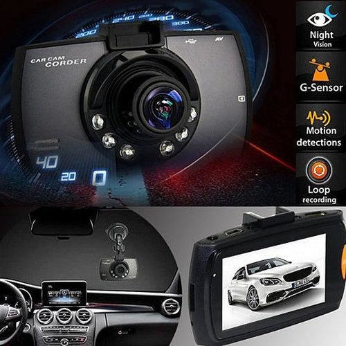 SafetyFirst HD 1080p Car Dash CamCorder with Night Vision - DriveNova