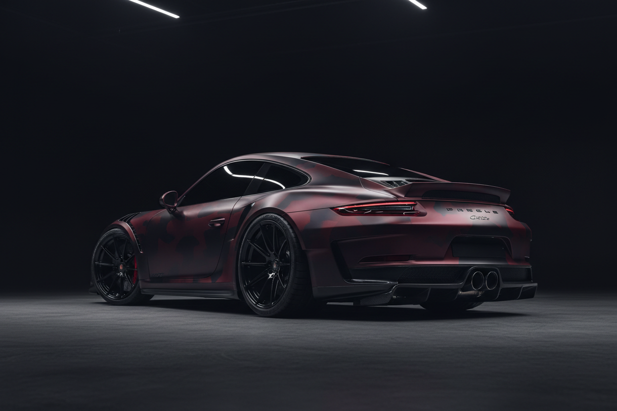 Tuned German Sports Car