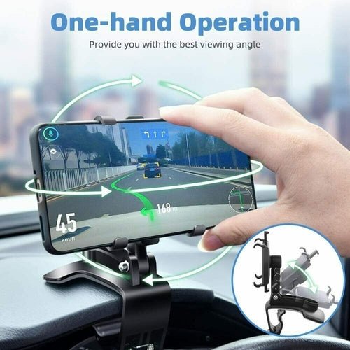 Universal Car Dashboard Mount Holder Stand Clamp Cradle Clip For Cell - DriveNova
