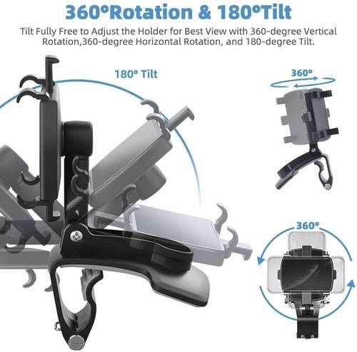 Universal Car Dashboard Mount Holder Stand Clamp Cradle Clip For Cell - DriveNova