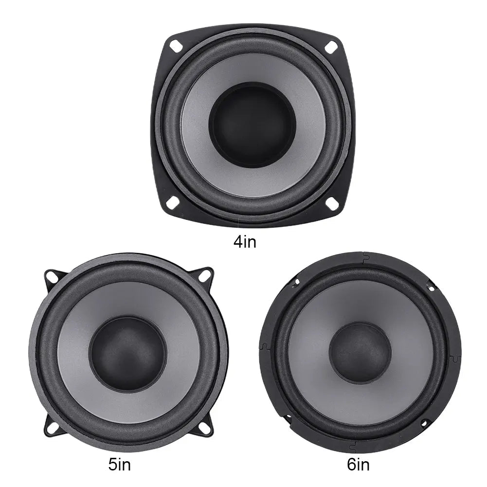 Universal Car Hi-Fi Coaxial Stereo Speakers - 4/5/6.5 Inch, 400/500W Full Range Subwoofer for Auto Audio Music - DriveNova