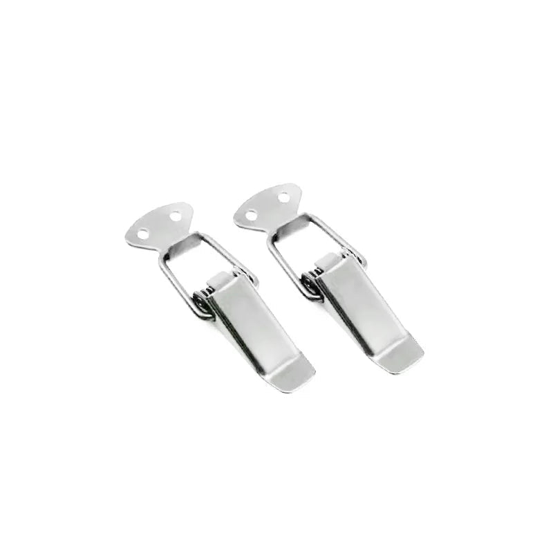 Universal Cars Accessaries 2Pcs Fastener Clip Alloy Mount Hood Pin Bonnet Lock Kit Tunning Lock Kit Down Hood Lock Latch Pins - DriveNova