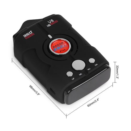 V8 Car Radar Detector Speed Camera Detectors - DriveNova