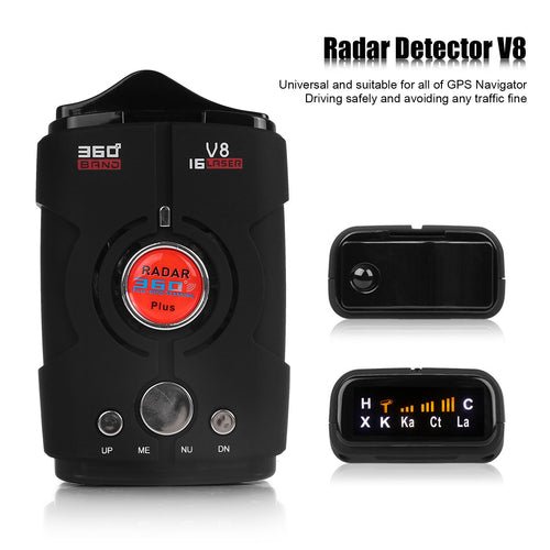 V8 Car Radar Detector Speed Camera Detectors - DriveNova